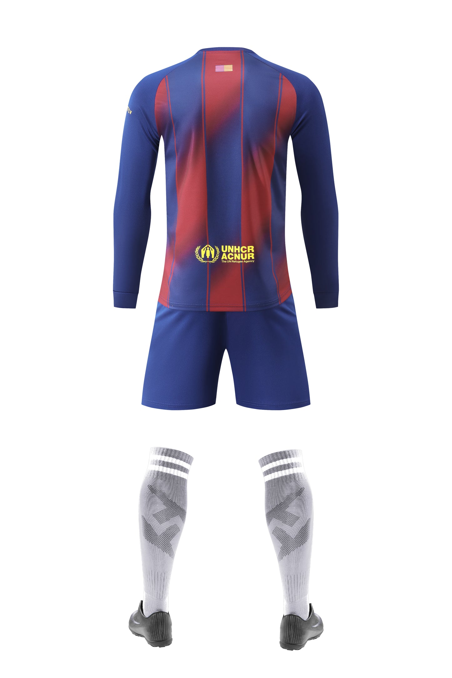 Barn/Vuxen - FC Barcelona 25/26 Långärmad Hemmatröja