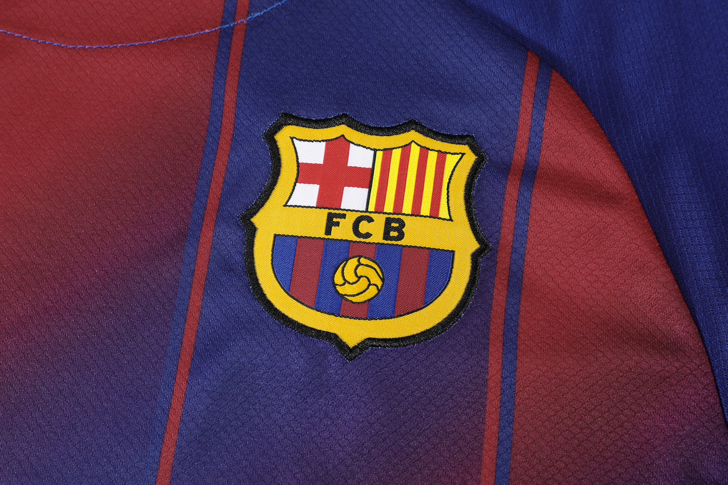 Barn/Vuxen - FC Barcelona 25/26 Långärmad Hemmatröja