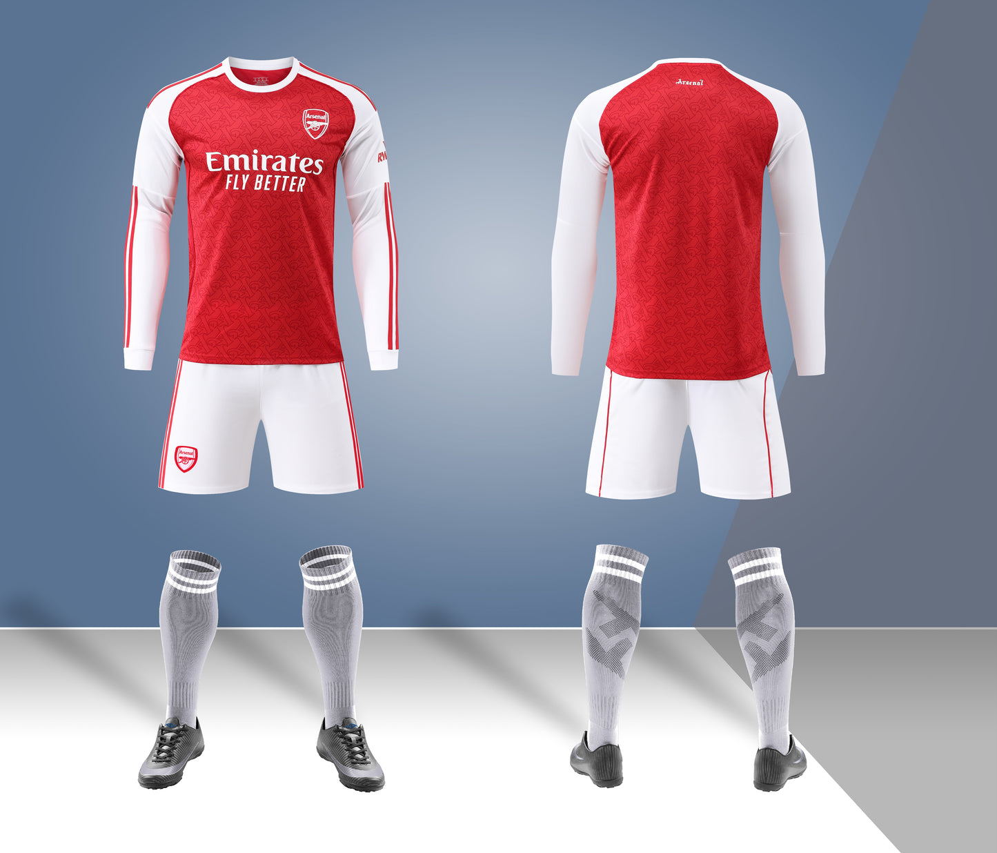 Barn/Vuxen - Arsenal FC 25/26 Långärmad Hemmatröja