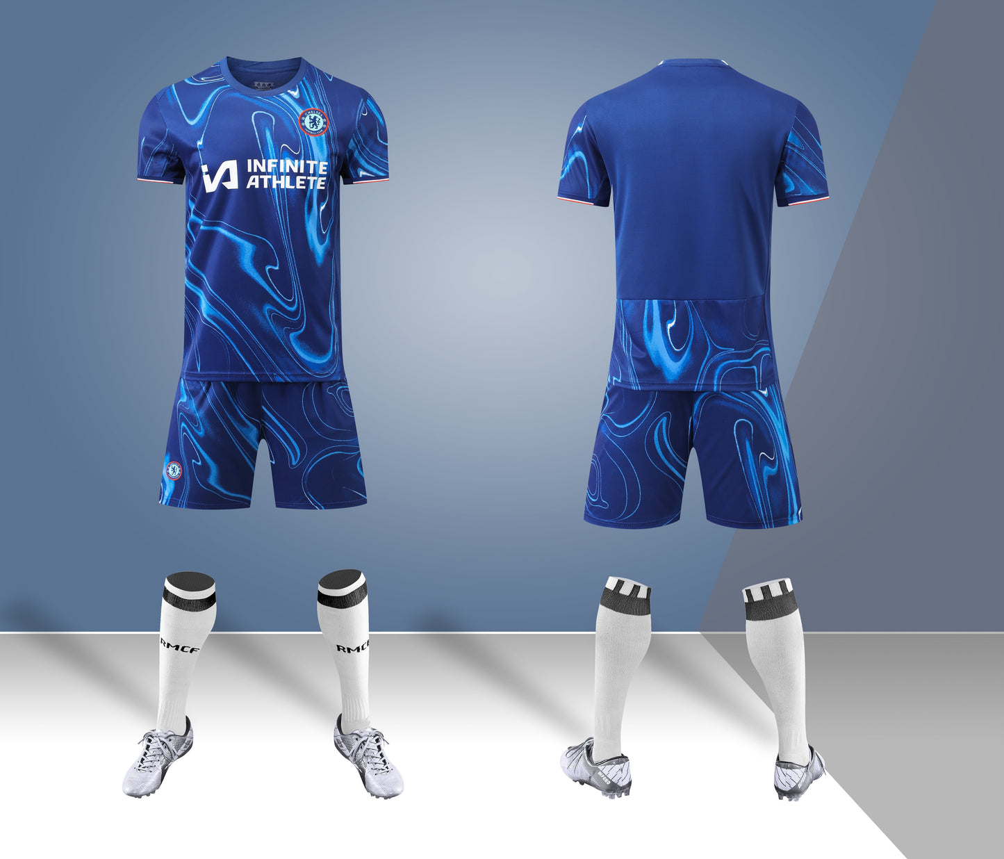 Barn/Vuxen Chelsea Hemmatröja – Stamford Blue Edition