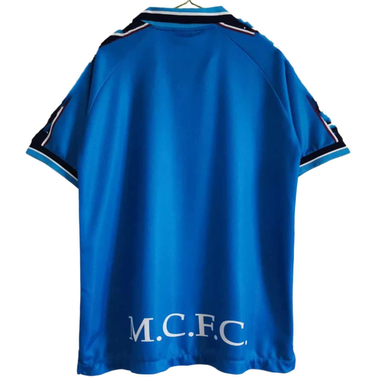 Manchester City Hemmatröja från 1977-1998 Säsongen – Retro Player Version