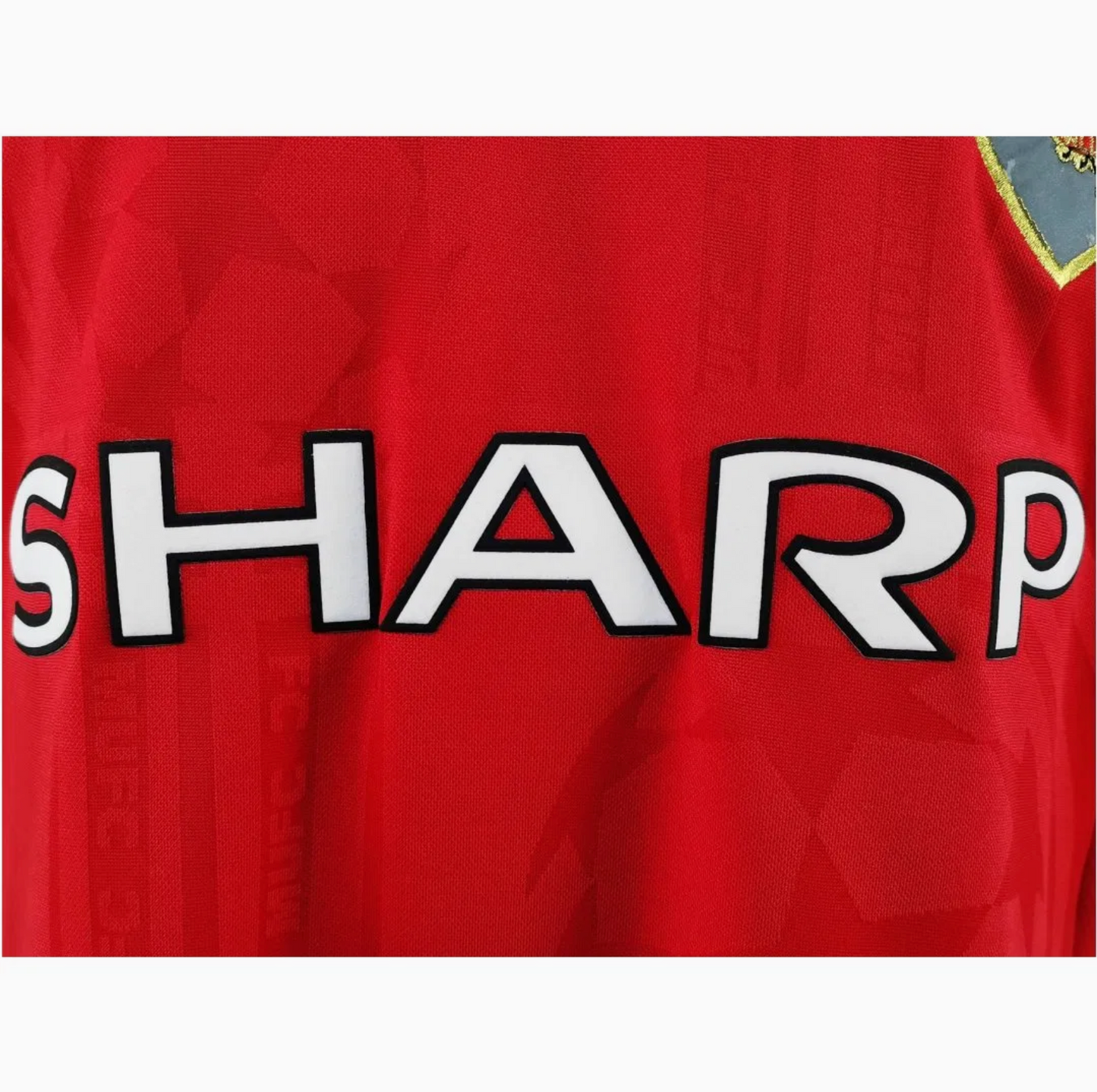 Manchester United Hemmatröja från 1990 Säsongen – Retro Player Version