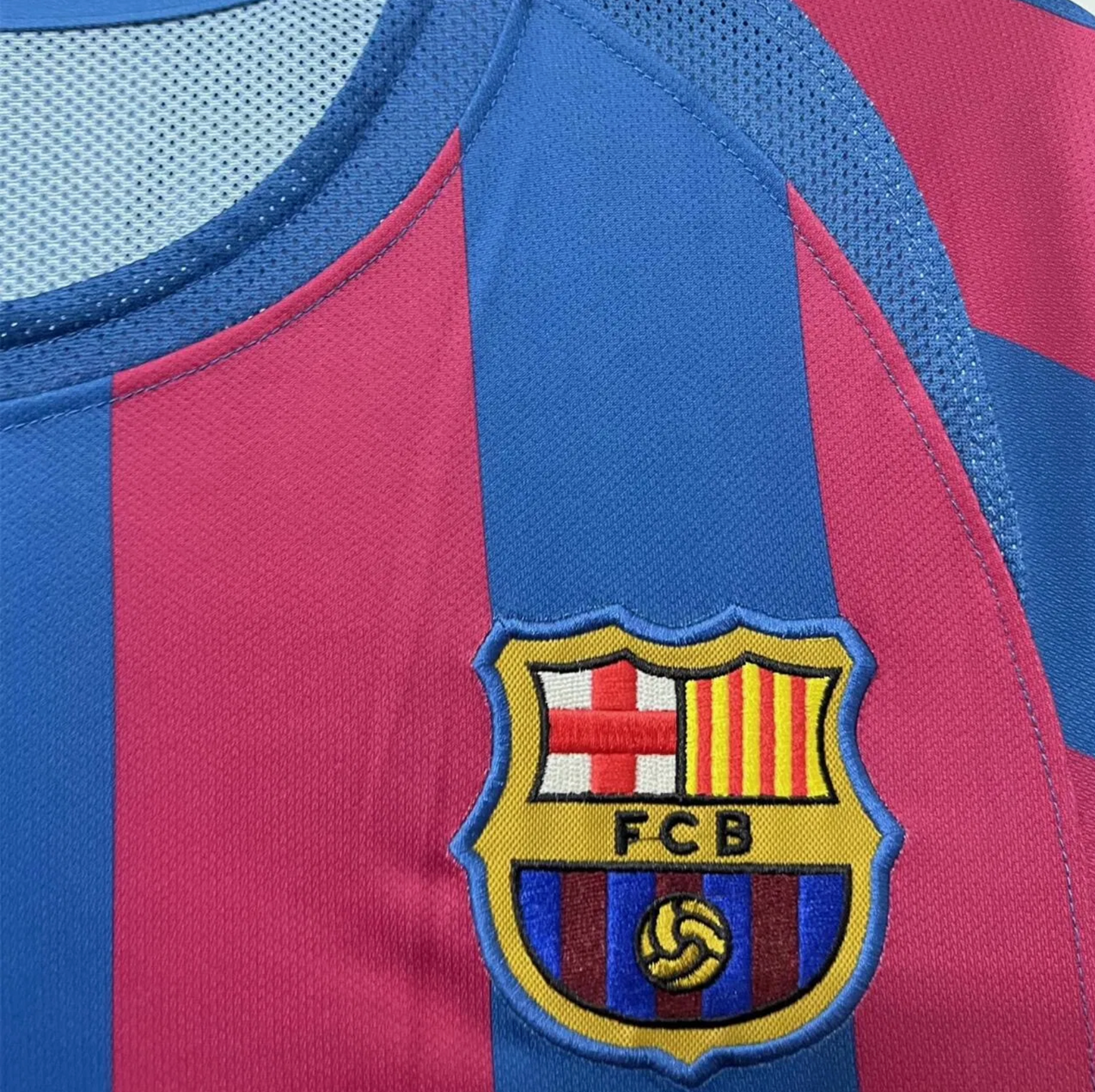 05/06 Barcelona Champions League Retro Långärmad – Player Version