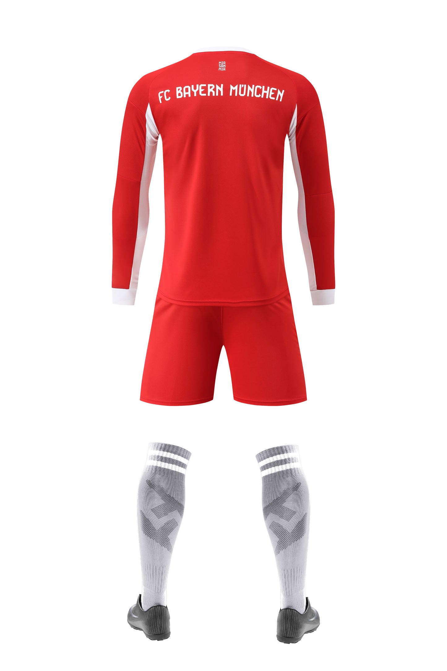Barn/Vuxen FC Bayern München 25/26 Långärmad Hemmatröja