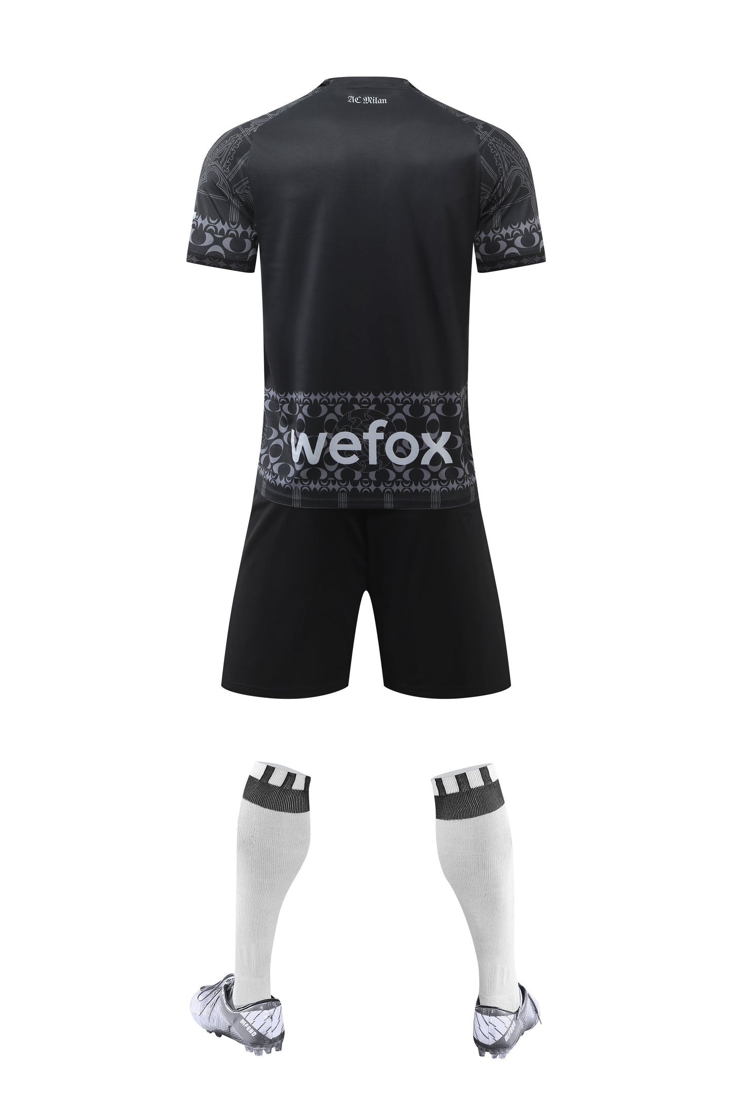 Barn/Vuxen AC Milan Bortatröja – Black Elegance Edition
