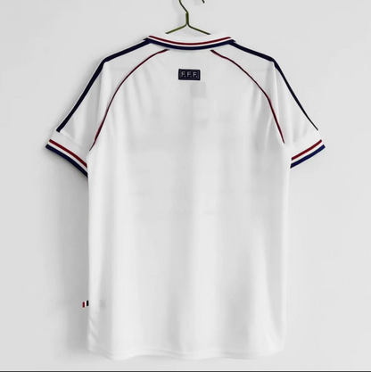 1998 Frankrike Bortatröja – Retro Player Edition