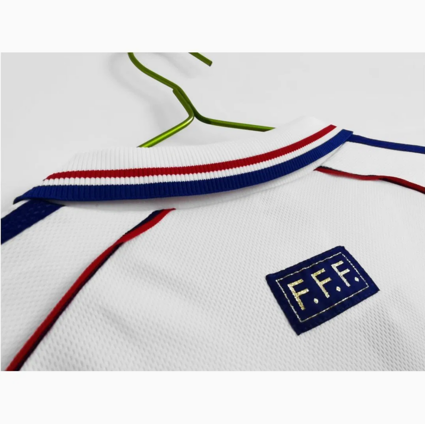 1998 Frankrike Bortatröja – Retro Player Edition