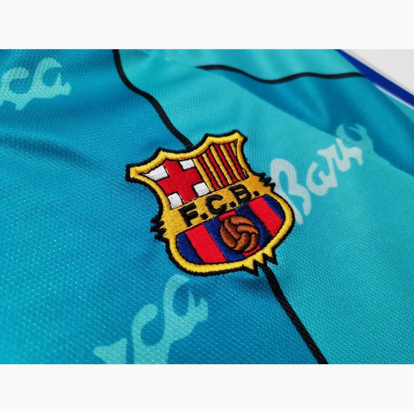 Barcelona Retro Bortaställ 1995-1997 – Player Version