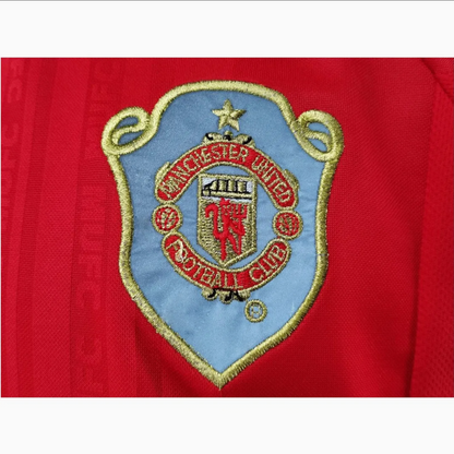 Manchester United Hemmatröja från 1990 Säsongen – Retro Player Version