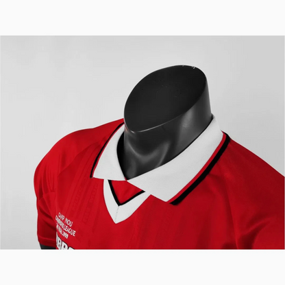 Manchester United Hemmatröja från 1990 Säsongen – Retro Player Version