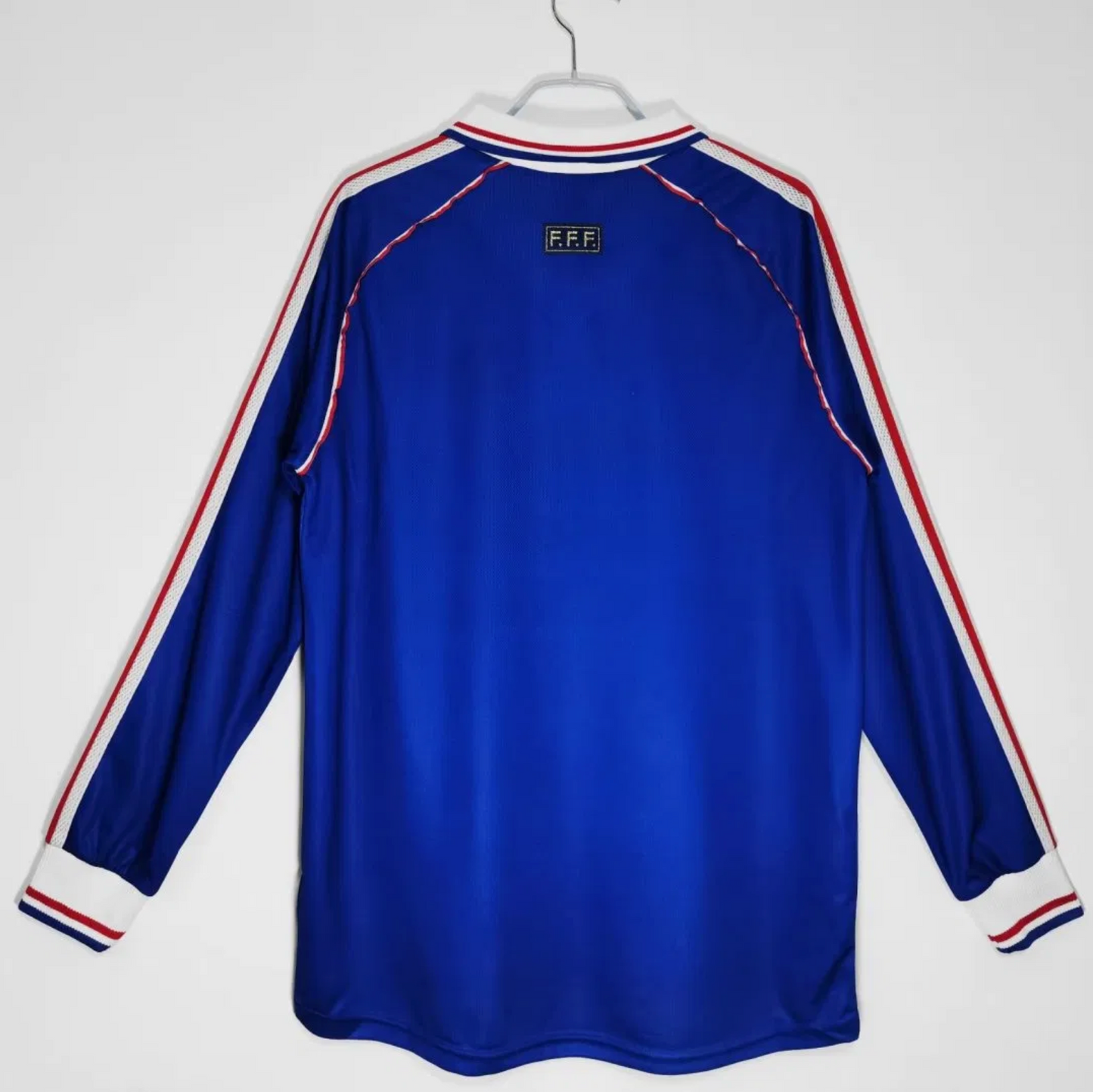 1998 Frankrike Hemmatröja – Retro Long Sleeve Version