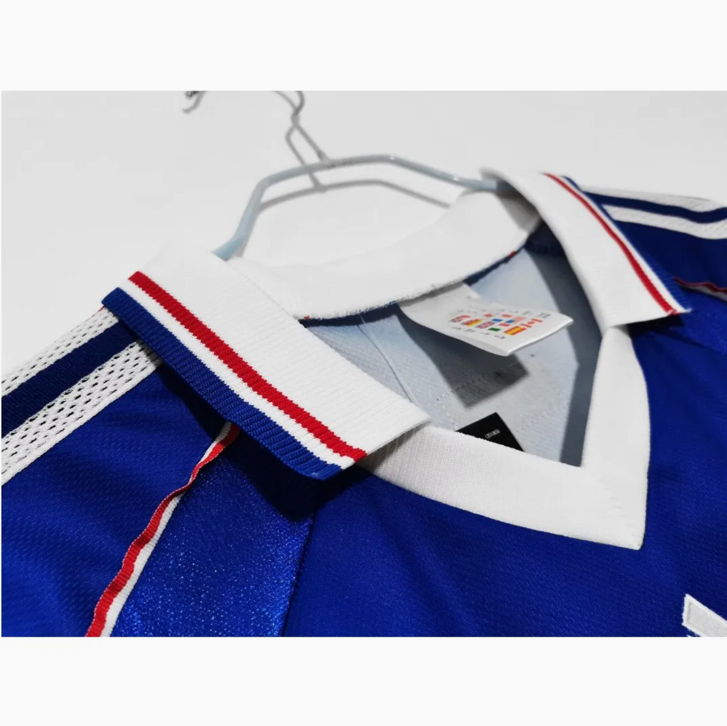 1998 Frankrike Hemmatröja – Retro Long Sleeve Version