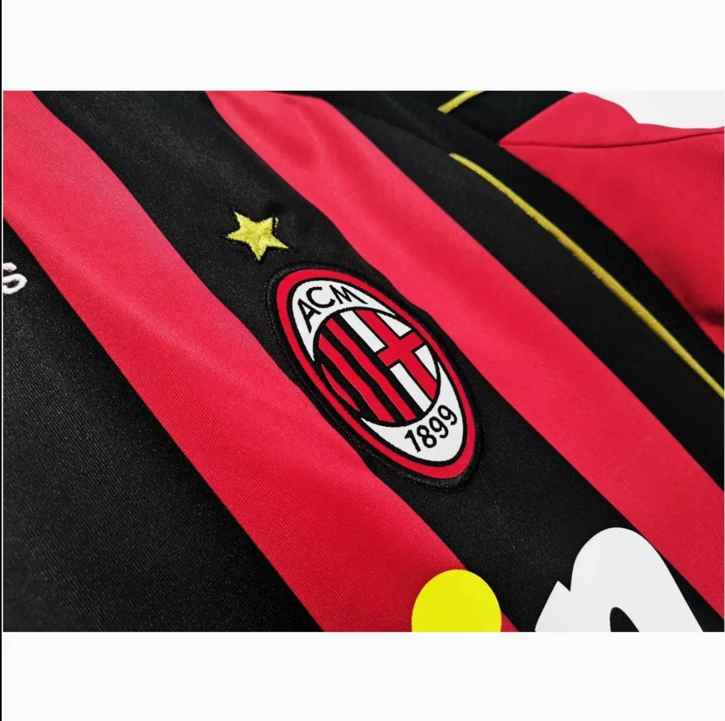 2006-2007 AC Milan Hemmatröja – Retro Long Sleeve Version
