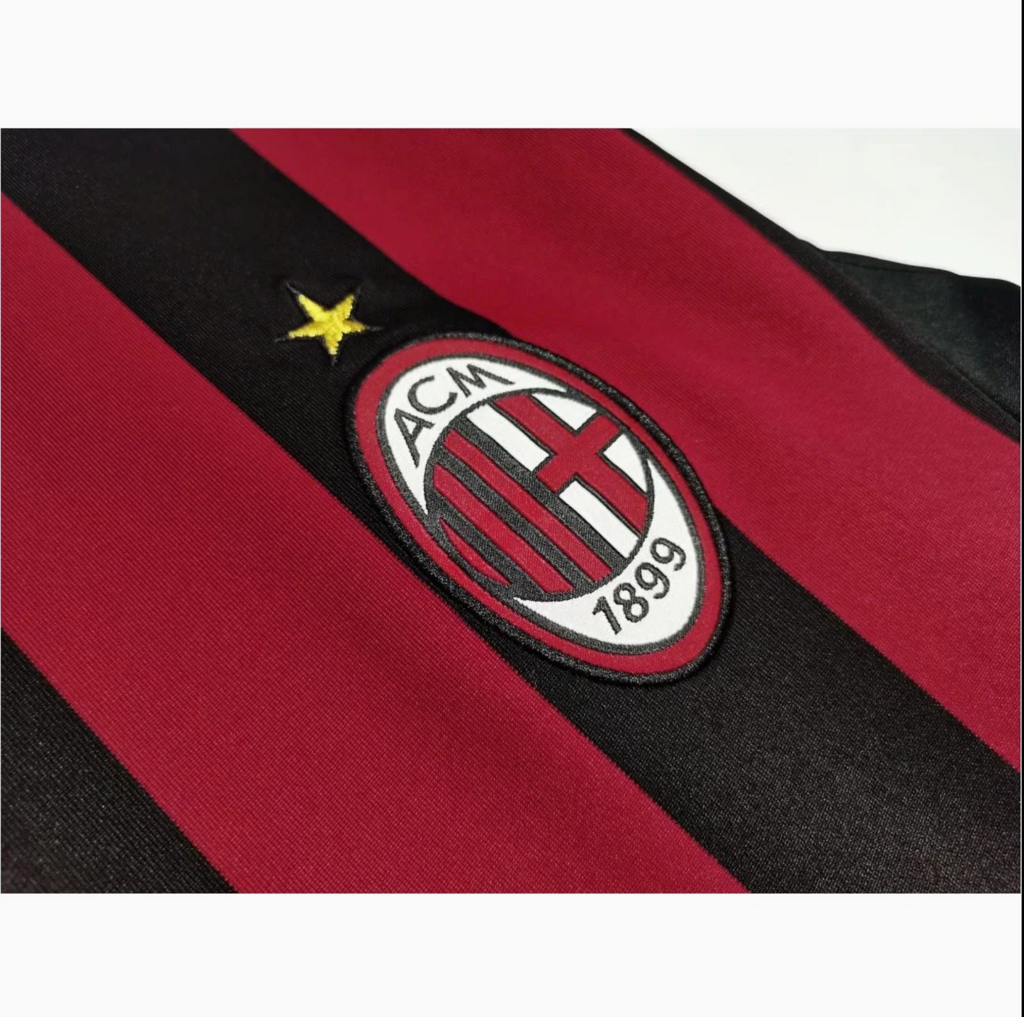 2009-2010 AC Milan Hemmatröja – Retro Long Sleeve Version
