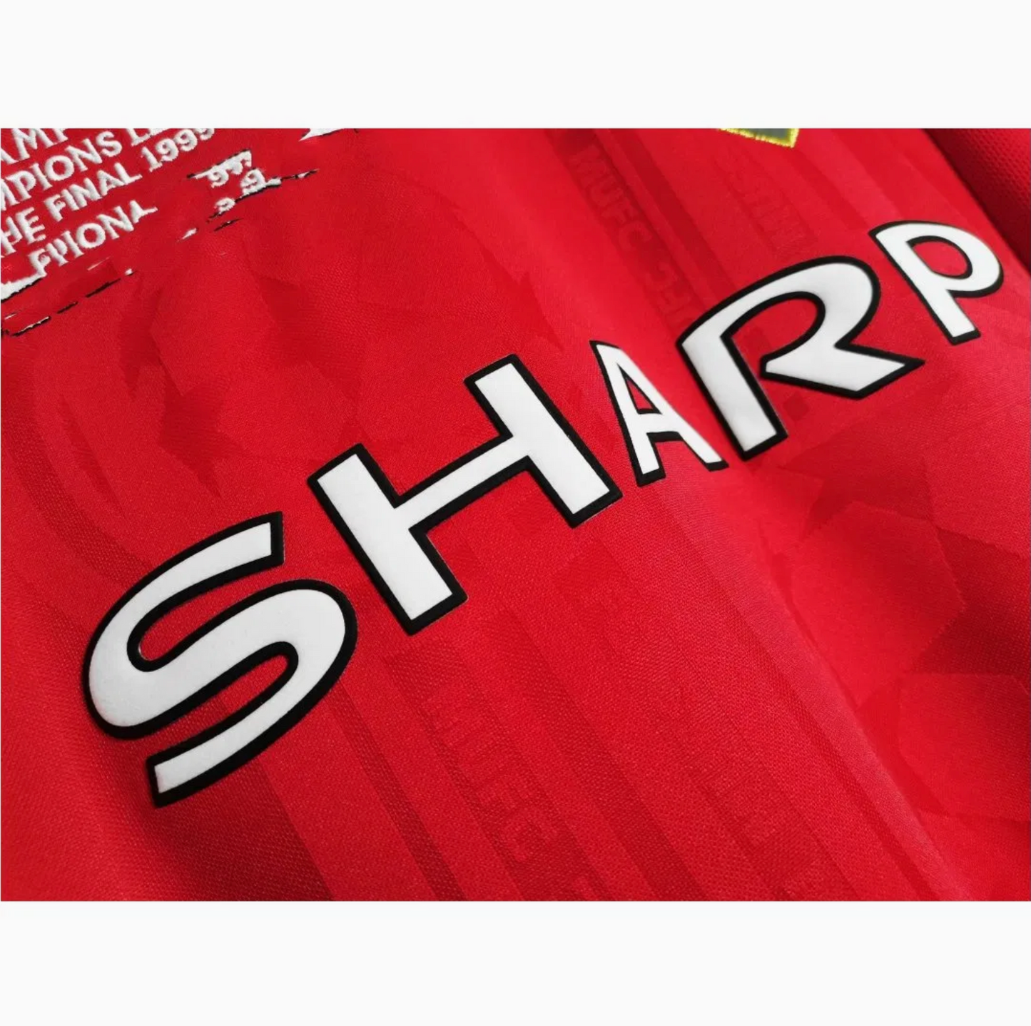 1999-2000 Manchester United Hemmatröja – Retro Version Långärmad