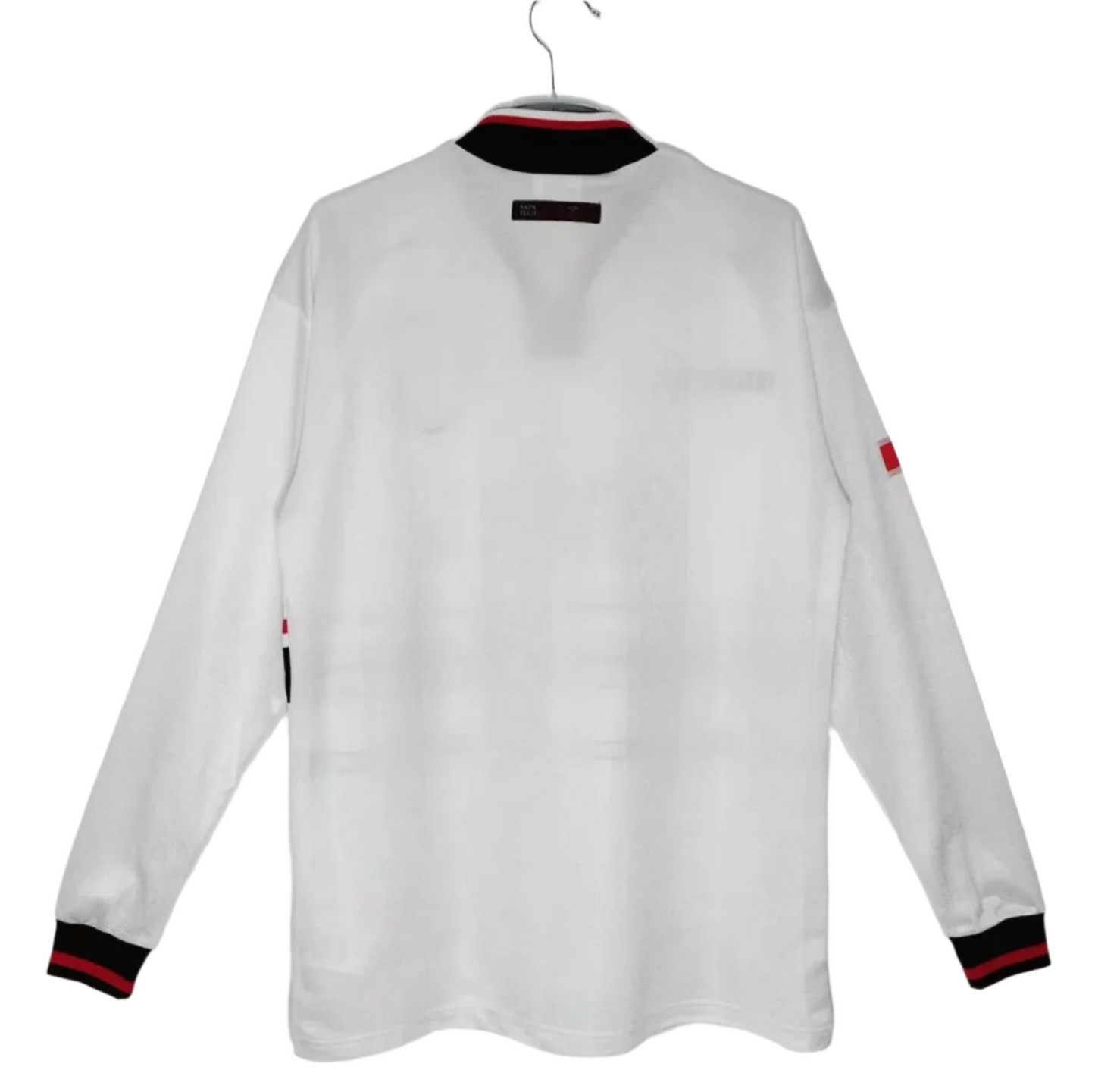 1998-1999 Manchester United Bortatröja – Retro Version Long Sleeve