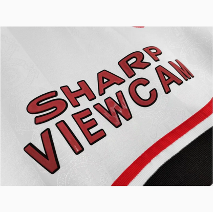 1998-1999 Manchester United Bortatröja – Retro Version Long Sleeve