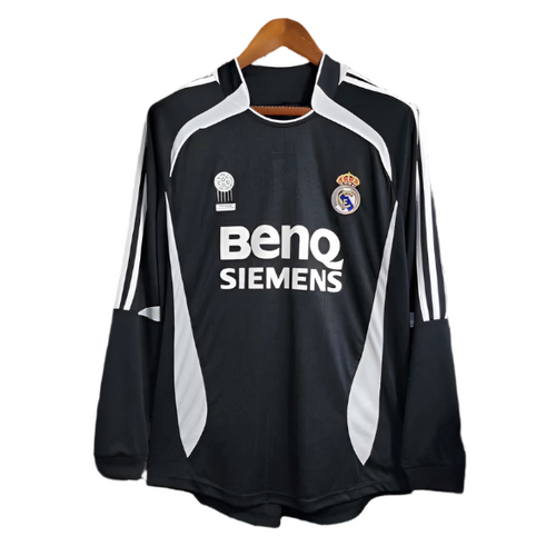 2006-2007 Real Madrid Bortatröja – Retro Långärmad Player Version