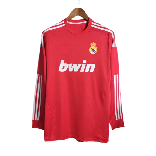 2011-2012 Real Madrid Andra Bortatröja – Retro Långärmad Player Version