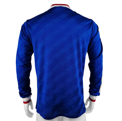 1988 Manchester United Bortatröja – Retro Version Long Sleeve