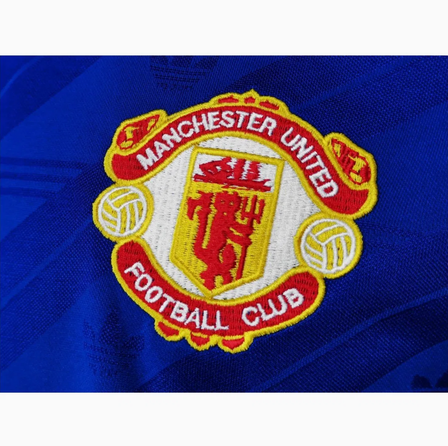 1988 Manchester United Bortatröja – Retro Version Long Sleeve