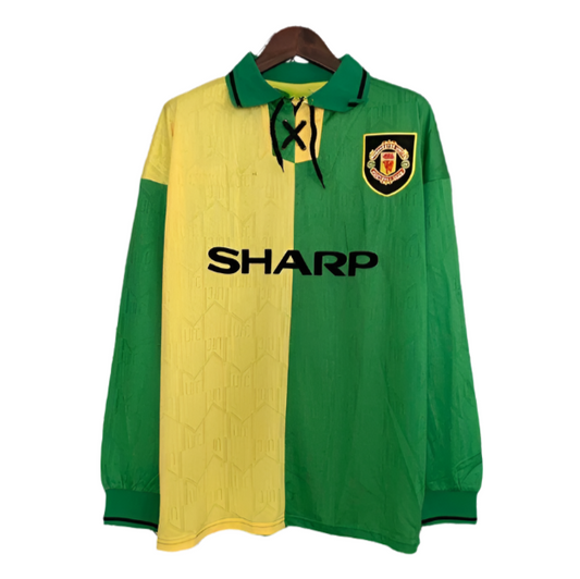 1992/94 Manchester United Bortatröja – Retro Long Sleeve