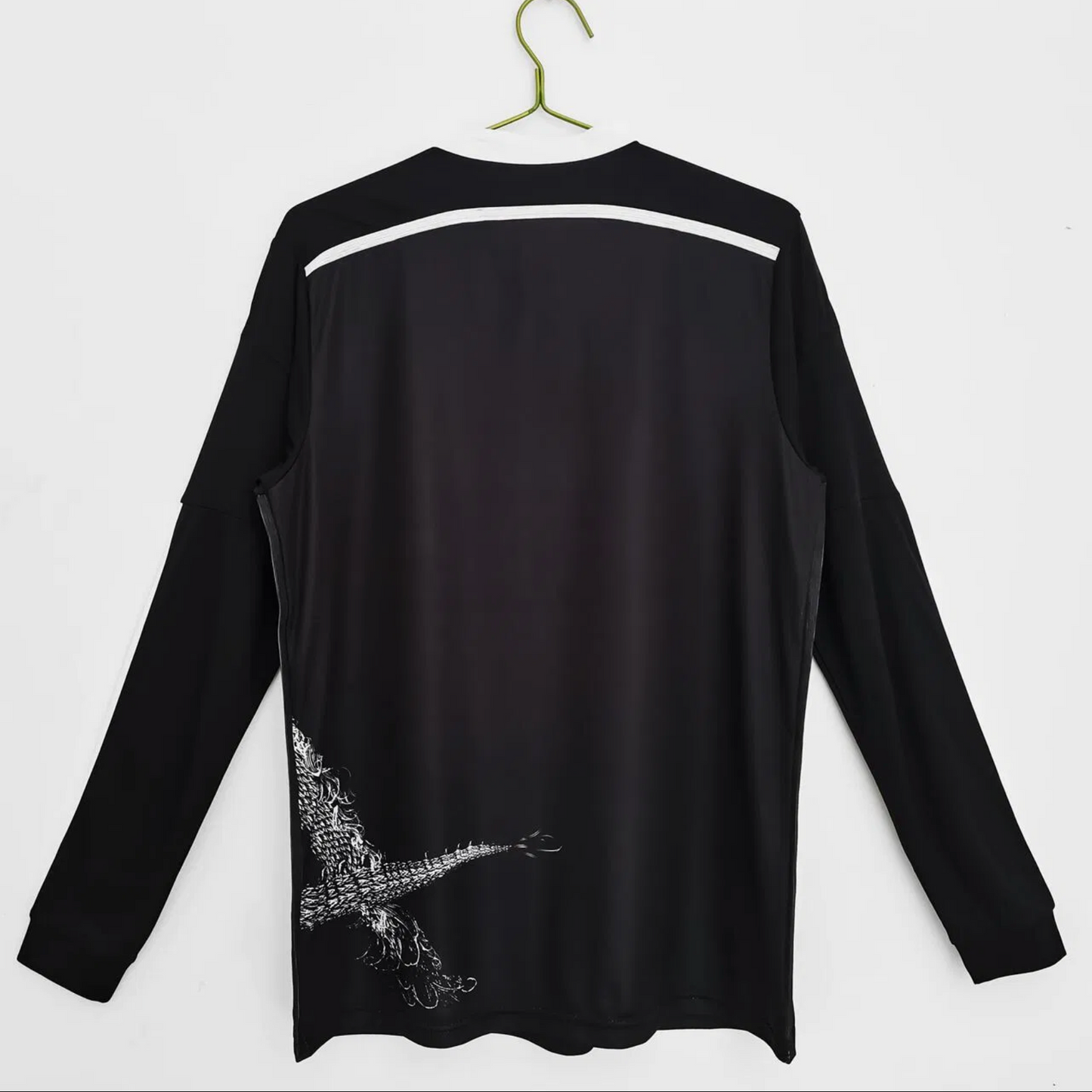 2014-2015 Madrid Svart - Retro Long Sleeve