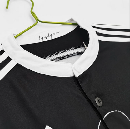 2014-2015 Madrid Svart - Retro Long Sleeve