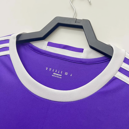 2016-2017 Madrid Lila Retro Long Sleeve – Player Version