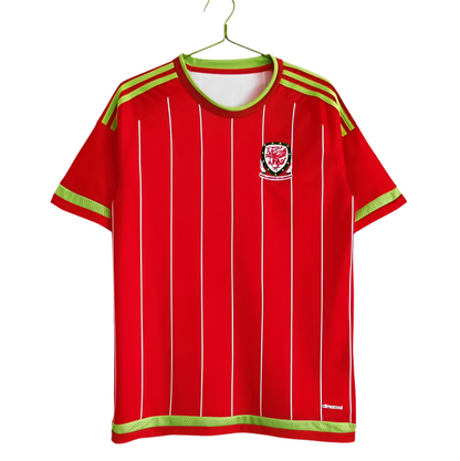 Wales 2015/16 Retro Football Jersey – Red Edition