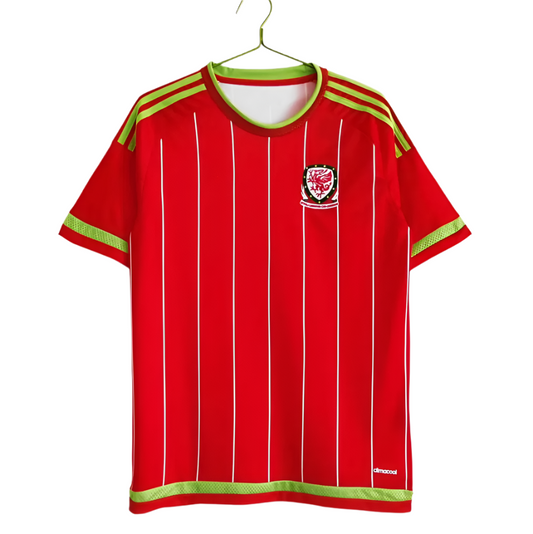 Wales 2015/16 Retro Football Jersey – Red Edition