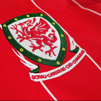Wales 2015/16 Retro Football Jersey – Red Edition