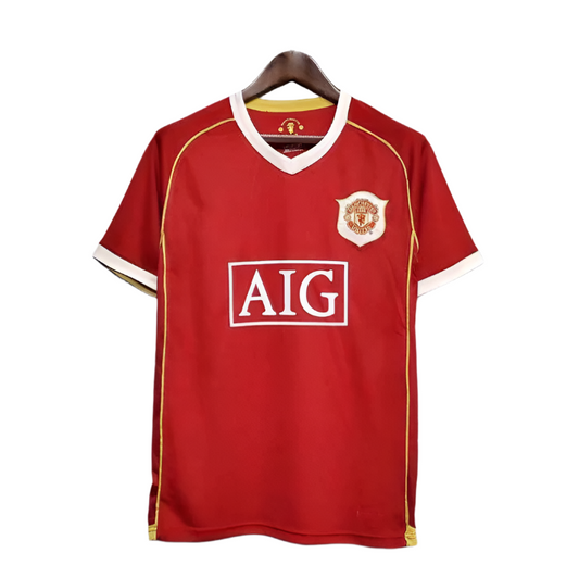 Manchester United Hemma Retro 2006-07 Tröja