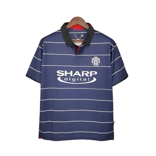 Manchester United Bortatröja Retro 1999/00
