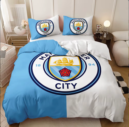 Manchester City - Fotboll Påslakan