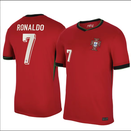 Barn/Vuxen Fotbollströja Ronaldo, Portugal, Tröja