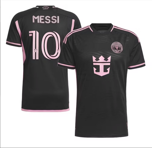 Barn/Vuxen Fotbollströja, Messi, Inter Miami Borta Tröja