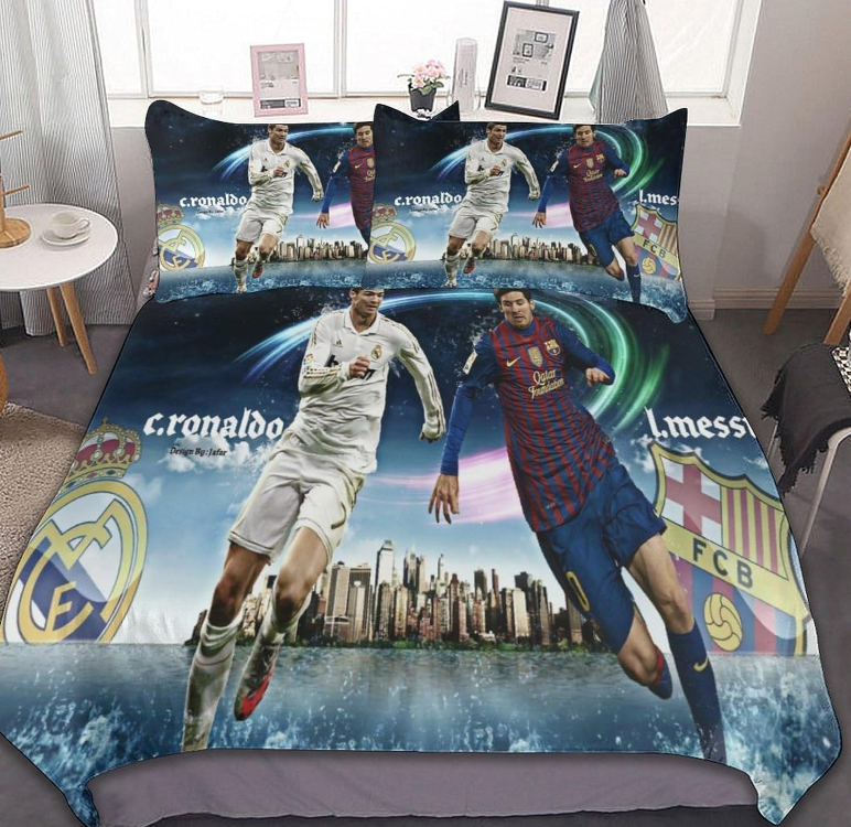 Ronaldo/Messi - Fotboll Påslakan