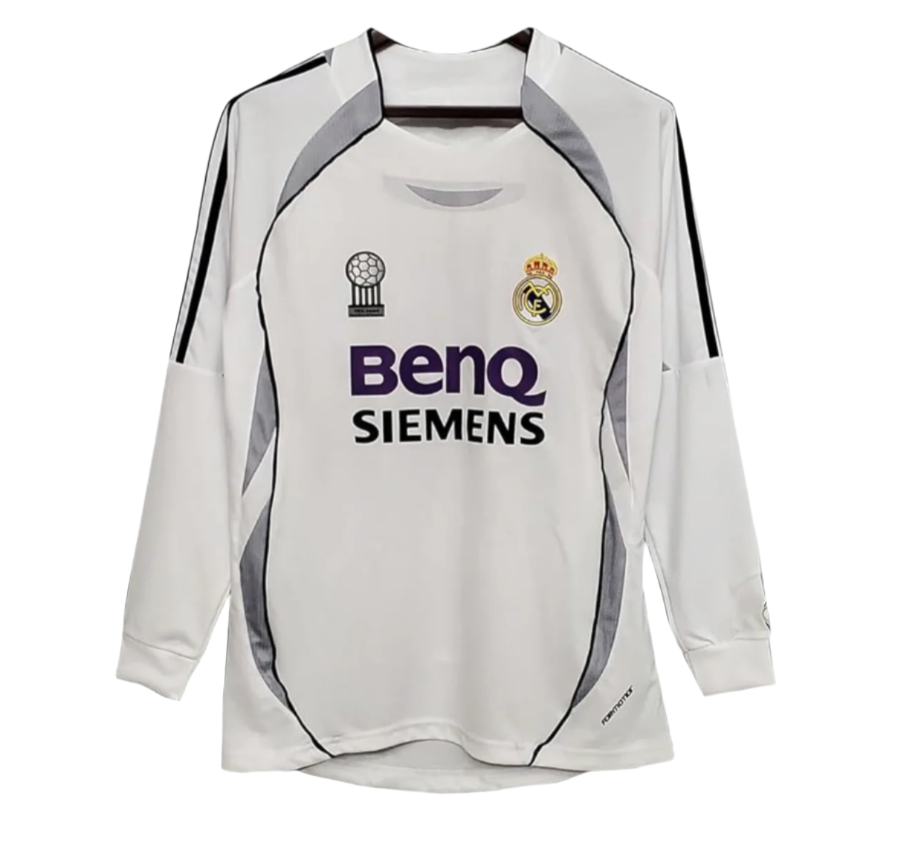 2006/2007 Real Madrid Hemmatröja – Retro Long Sleeve Player Version