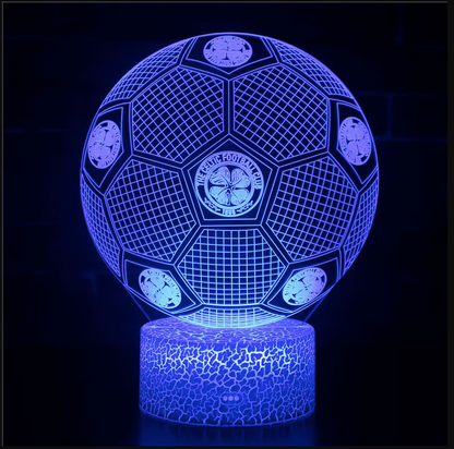 3D Fotbollslampa