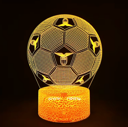 3D Fotbollslampa