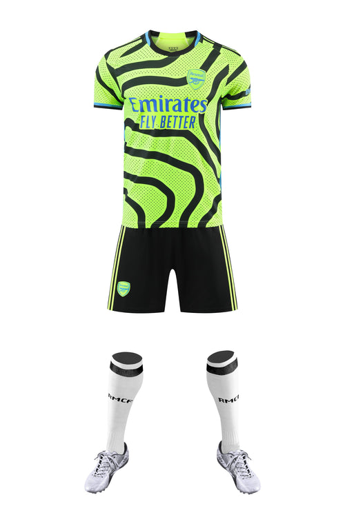 Barn/Vuxen Arsenal Bortatröja – Neon Flash Edition