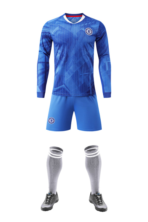 Barn/Vuxen - Chelsea FC 25/26 Långärmad Hemmatröja