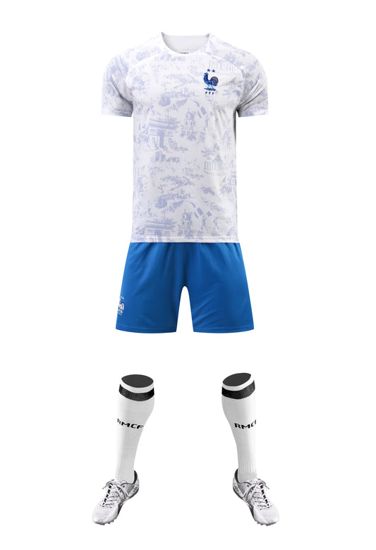Barn/Vuxen - Frankrike Bortatröja – Les Bleus Edition