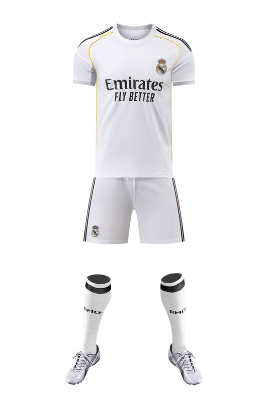 Barn/Vuxen - Real Madrid 25/26 Hemmatröja