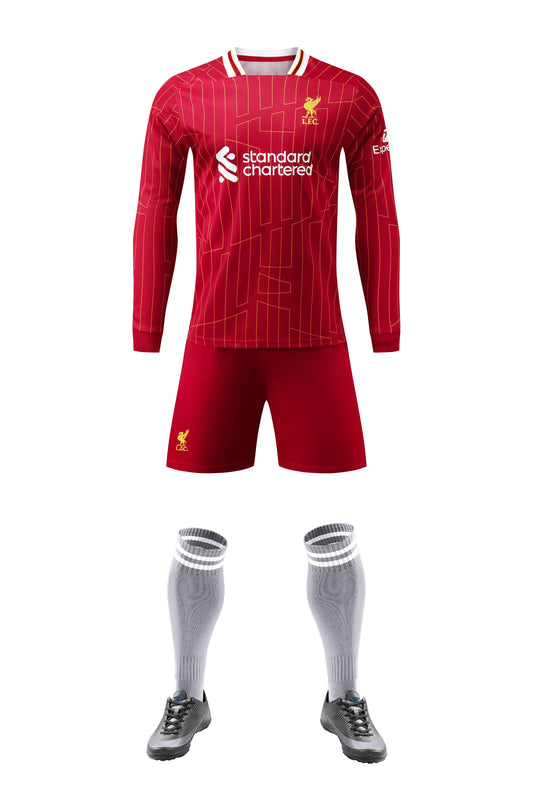 Barn/Vuxen Liverpool Långärmad Tröja – Home Spirit Edition